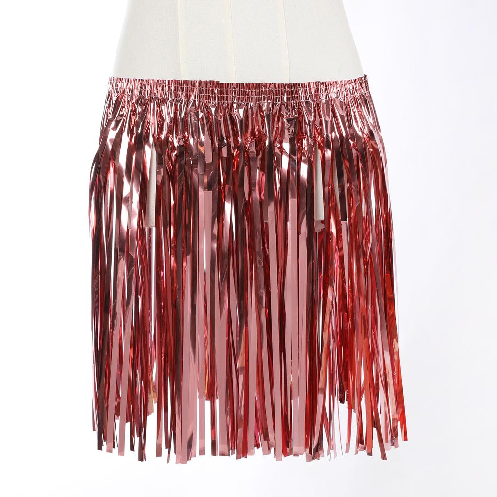 Halloween Carnival Dance Show Rainbow Grass Dress Up Hawaii Beach Ball Party Decoration