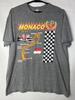 Vintage Monaco Grand Prix T-Shirt – Formula 1 F1 Racing Tee, 1990s Style Graphic, Racing Circuit Map, Unisex Size Street Wear