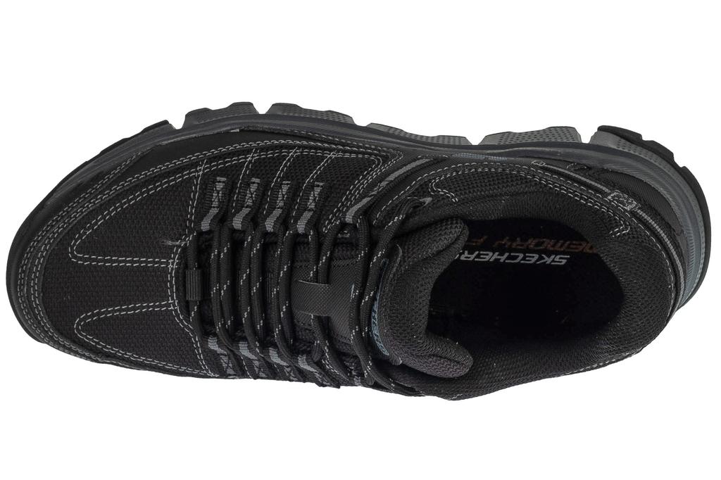 Skechers Summits AT- Upper Draft, Mens Black Sneakers
