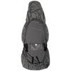 BONFORM Seat Cover, Skinny Knit, Light/Regular Car, Fully Washable, Water Repellent Material, Stretchable Fabric, Front-1, Gray 4040-10GY