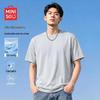 Herren Eisseide Kurzarm T-Shirt