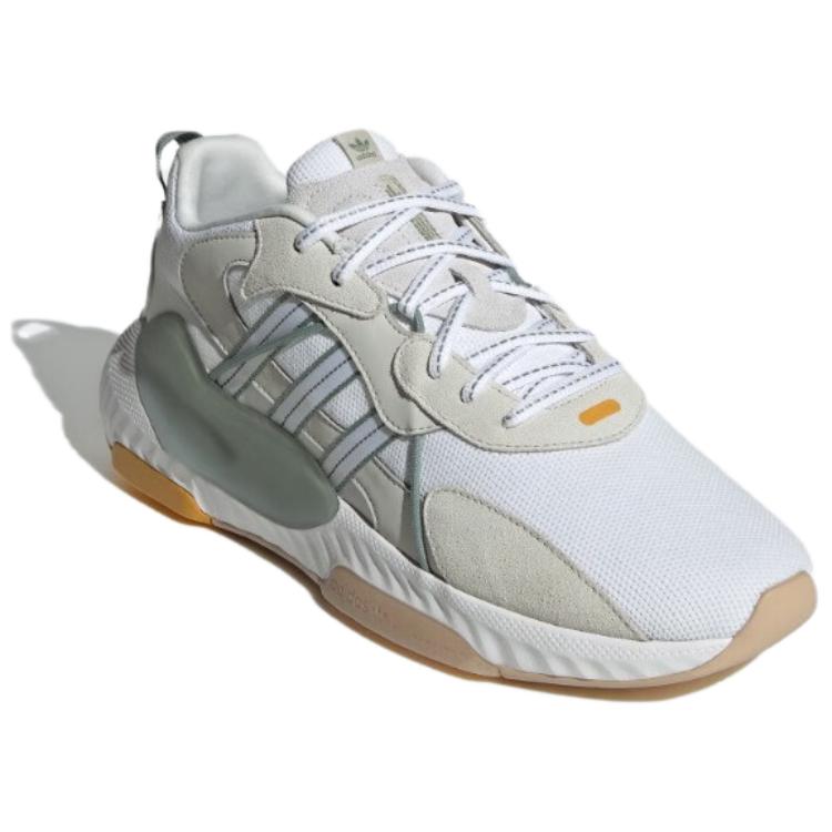 Adidas Originals Hi-Tail Classic Sport Retro Stil Dämpfung Atmungsaktiv Leicht Mid-Top Lässige Laufschuhe Unisex Sneaker Weiß Grau JH7360