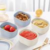 Reusable Silicone Containers - Large Silicone Food Storage Containers, BPA-free, Airtight, Dishwasher and Refrigerator Safe