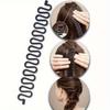 9Pcs Braiding Tool Magic Hair Styling Set for Fishtail Twist Halloween Christmas Gift
