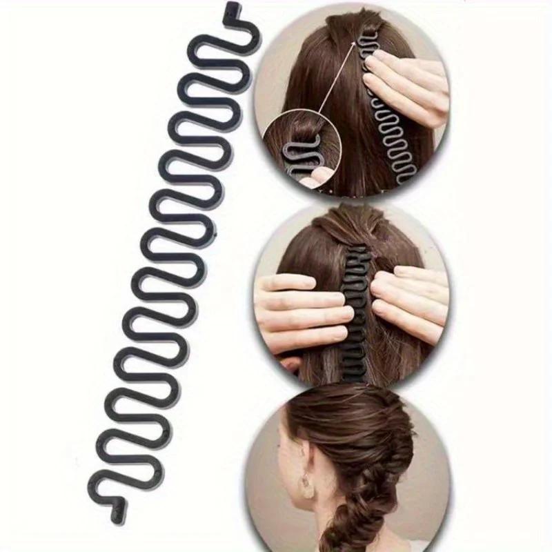 

9Pcs Braiding Tool Magic Hair Styling Set for Fishtail Twist Halloween Christmas Gift United States