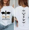 Summer Fourth Wing Double Sided TShirt Pattern Fashion TShirt Womens Casual Style Womens Short Sleeve Vintage TShirt Clothi