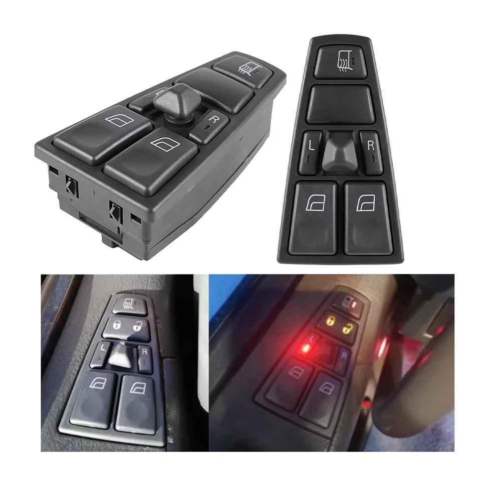 20752917 - Compatible with Volvo truck parts for electric window lift and regulator switches. Neutral