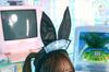 Clearstone Neo Bunny Cosplay Halloween Mechanic Nurse Black Women's