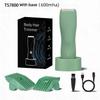 Waterproof Electric Body Hair Trimmer With Rechargeable Base Adjustable Guide Combs For Men Daily Personal Grooming At Home