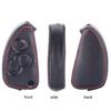 Copri Custodia Portachiavi Auto in Vera Pelle Per Alfa GT JTD TS Romeo 147 156 166 Portachiavi Pieghevole a Flip Cover Guscio Telecomando Accessori