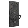 For Honor X60 5G/X9c Smart 5G Magnetic Case Rotating Metal Kickstand Shockproof PC+TPU Phone Back Cover