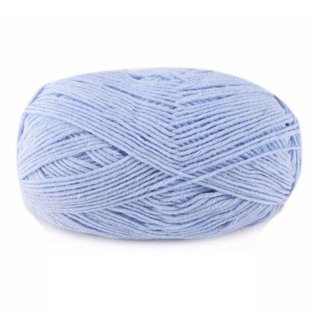 Crochet Yarn Sweater Scarf Gloves Toys Bundle Crafts Gifts Threads Durable Skeins Set Arts 4-Ply for Knitters Beginners Parties