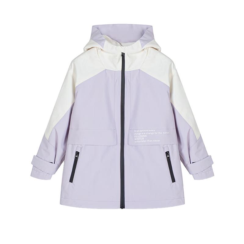 

Flo Romy Girls Hooded Windproof Soft Shell Jacket 130