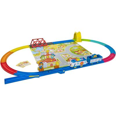 Takara Tomy Go! Go! Beep Beep Vehicle Set with Plarail Compatibility and Godton Figure