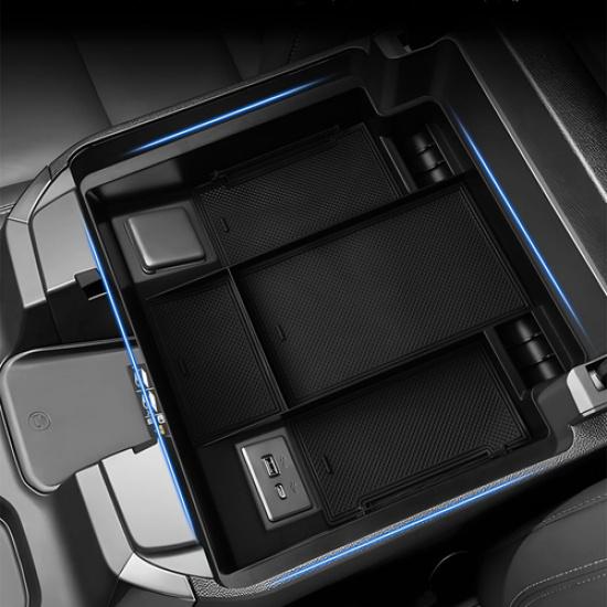 For -2024 Chevy Silverado Center Console Storage Box Organizer Accessories