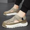 Men's Anti Slip Wear-resistant Fashionable Sports Sandals Thick Soled Breathable Mesh Perforated Shoes Men's Shoes Trendy Shoes