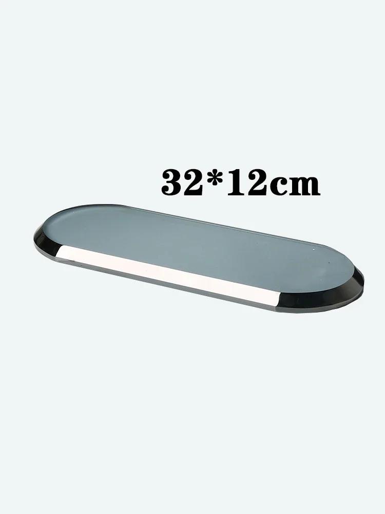 Crystal Lotion Bottle Soap Dish Tray Shampoo Shower Gel Bottles Home Bathroom Mouthwash Cups Toothbrush Holder Cotton Swab Boxes