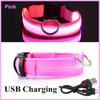 LED leuchtendes Hundehalsband, verstellbar, blinkend, wiederaufladbar, leuchtendes Halsband, Nacht-Anti-Verlust-Hundelicht-Geschirr für kleine Hunde, Haustierprodukte