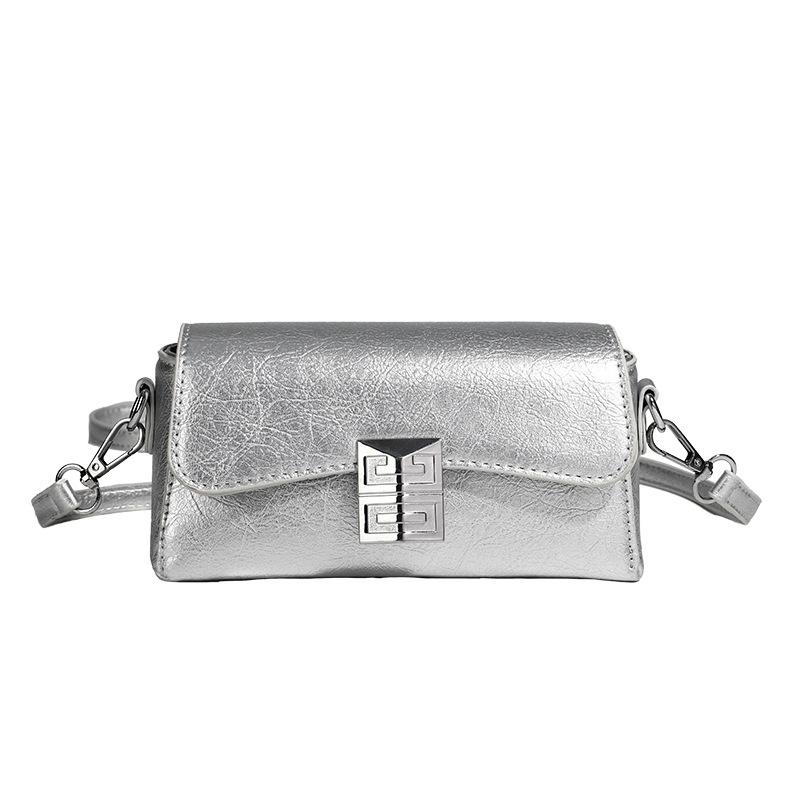 Bags Women'S Trendy Retro Small Square Bags Niche Versatile Shoulder Bags Messenger Bags Simple Commuter Bags
