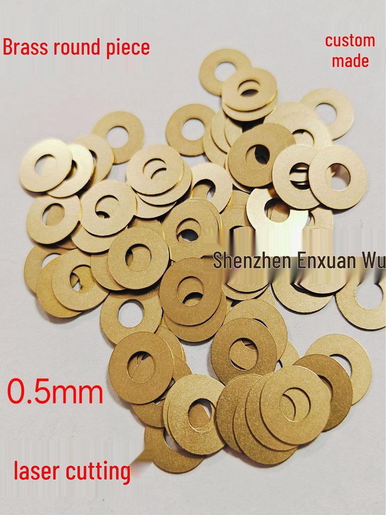 Thickened Brass Copper H62 Flat Gasket Washer - Enlarged Non-standard Metal Sealing Washer