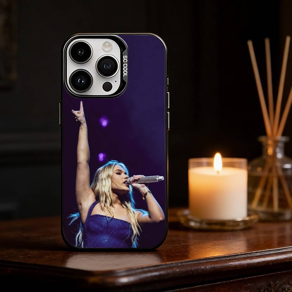 

F-Freya Skye Singer Phone Case For iPhone 17 16 15 14 13 12 11 Pro Max Plus Silver Matte Black Cover iPhone14Plus