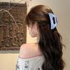Women Hair Claw Anti-slip Teeth Anti-Breaking Medium Size Hair Clip Decorative Hair Styling Tool Thick Hair Accessory