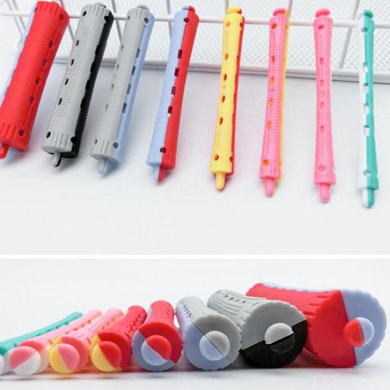 12 Stück Lockenwickler ohne Hitze, weicher Lockenstab, Zugkern, Lazy Curls, Flexi Rods, Wellenformer, Haar-Styling-Tools