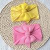 New Candy-colored Princess Hair Accessories, Baby Soft and Comfortable Nylon Bow Headscarf, Baby Headband.