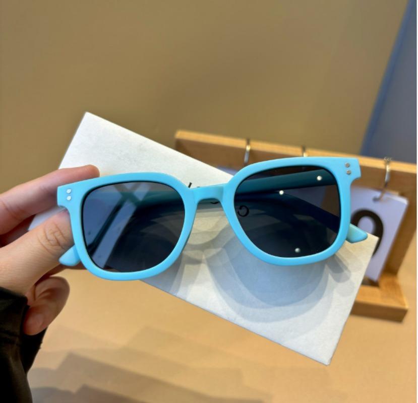 

New Fashion Elliptical Frame Children S Sunglasses Fresh Baby Eyeglasses Travel Sunscreen And Sunshade Eyewear Uv400 Glasses 1PC