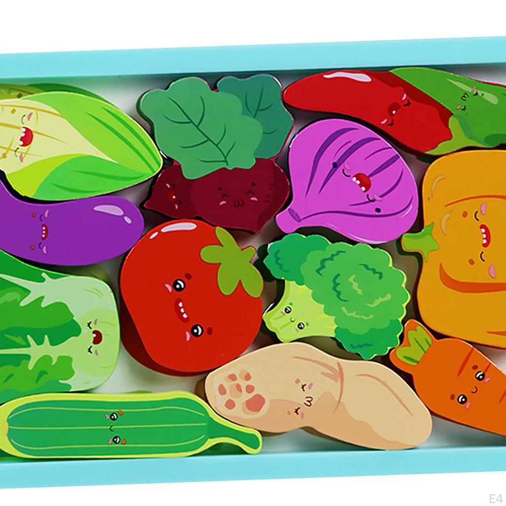 Birthday Gifts Jigsaw Learning Sorting Brain Teasers Cartoon Toys Montessori Boys And Girls