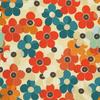 Outdoor Dekostoffe Oxford - Motiv Blumen I Dx5671