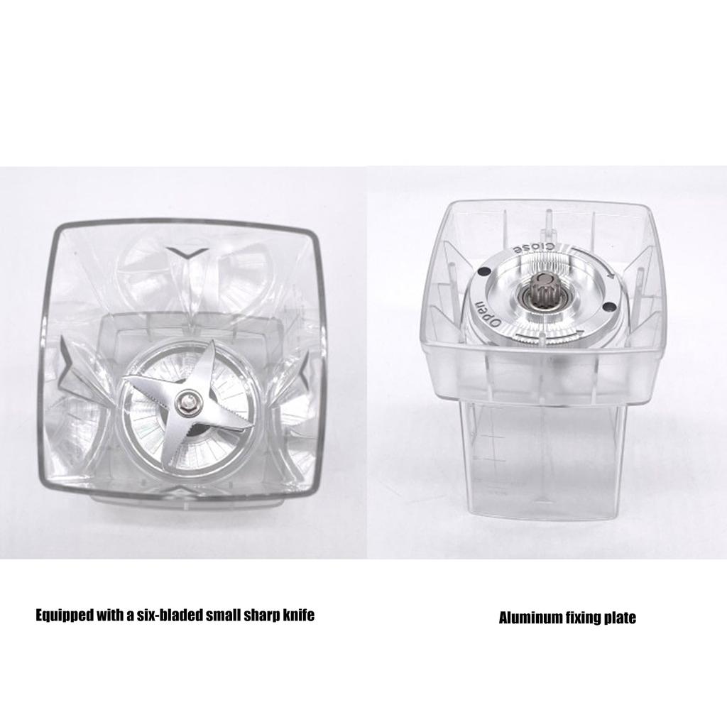 Pahar Blender de Uz Casnic Lame de Mare Viteză Măcinător Pentru Smoothie Nuci Cereale Piure Recipient Măcinare Nuci Aparat de Bucătărie