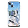 Custodia di Lusso Morbida per Telefono Honkai Impact 3rd Per iPhone 13 15 14 12 11 Pro MAX XR X SE XS 7 8 Plus Silicone Nero Copertura Protettiva