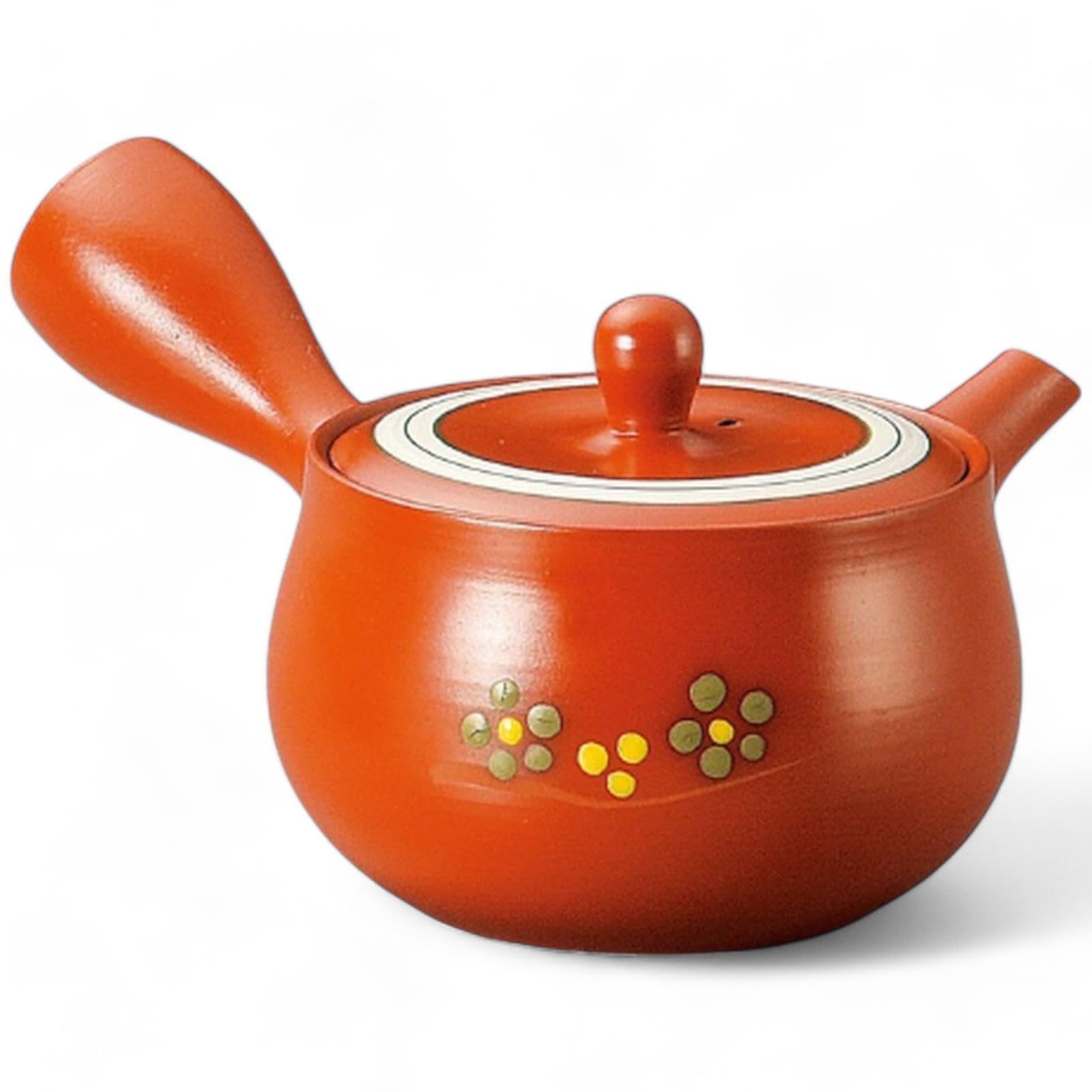 

J-kitchens Tokoname-yaki Teapot with Strainer, 360cc, Made in Japan