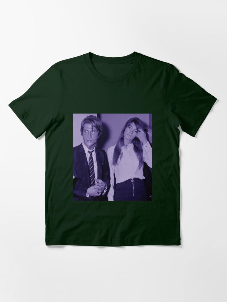 Françoise Hardy Jacques Dutronc and Françoise Hardy Violet Essential T-Shirt