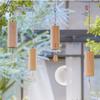 Hluru Windchime Bamboo 8 Rods Notes, Wind Chimes 8 Rods, Wind Bell Craft Outdoor, Garden Patio Zen Meditation, C G Am Dm Chord