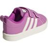 Adidas Vs Pace 2.0 Comfortable Versatile Non-Slip Durable Low-Top Walking Shoes Baby Shoes Purple IE8889
