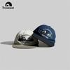 Berretto da Baseball Patchwork Ricamato Vintage Uomo Donna Campeggio all'Aperto Streetwear Protezione Solare Ampia Visiera Regolabile Cappello in Cotone