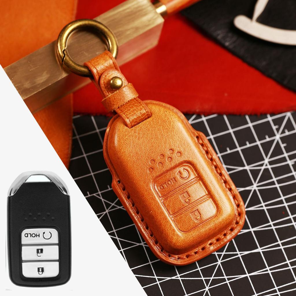 Suitable for Honda Key Cover Accord XRV Haoying New Civic Leather Car Key Cover SF Express