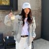Șapcă de Baseball de Primăvară și Vară pentru Copii, Casual Versatilă, Modă, Broderie cu Alfabet Masculin, Șapcă Trendy cu Protecție Solară