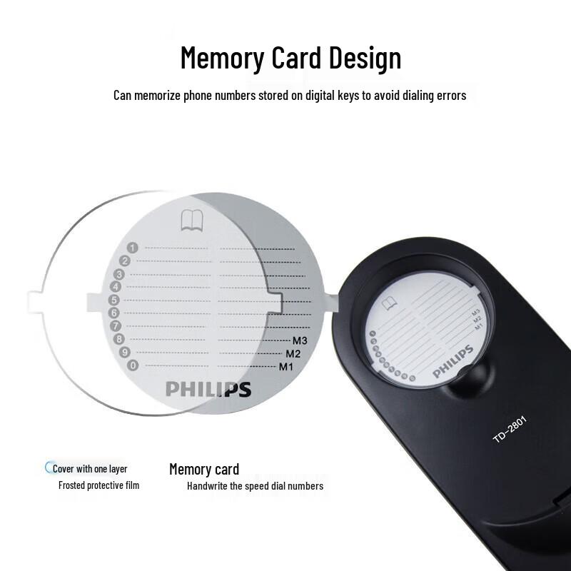 Philips Cordless Desk Phone
