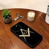 F-Freemasonry S-Symbol Phone Case  Soft  Silicone black For IPhone 17 16 15 14 13 12 11 X XR Plus Pro Max Plus