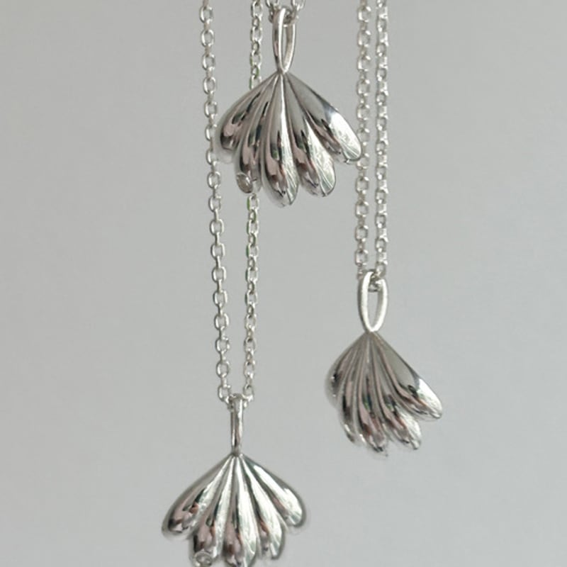 eveningbell [silver925] Bada necklace (silver)