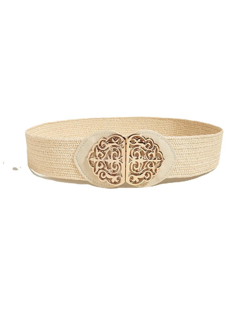 Versatile Slimming Belt Fashionable Ins Style Elastic Waist Belt With Outfit Any