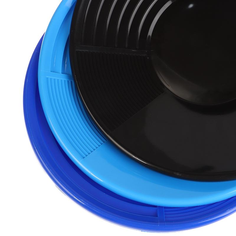 1Pc Gold Panning Tool 380Mm Gold Panning Pan Abs Gold Sifting Classifier Washing Sieve Tray Accessory