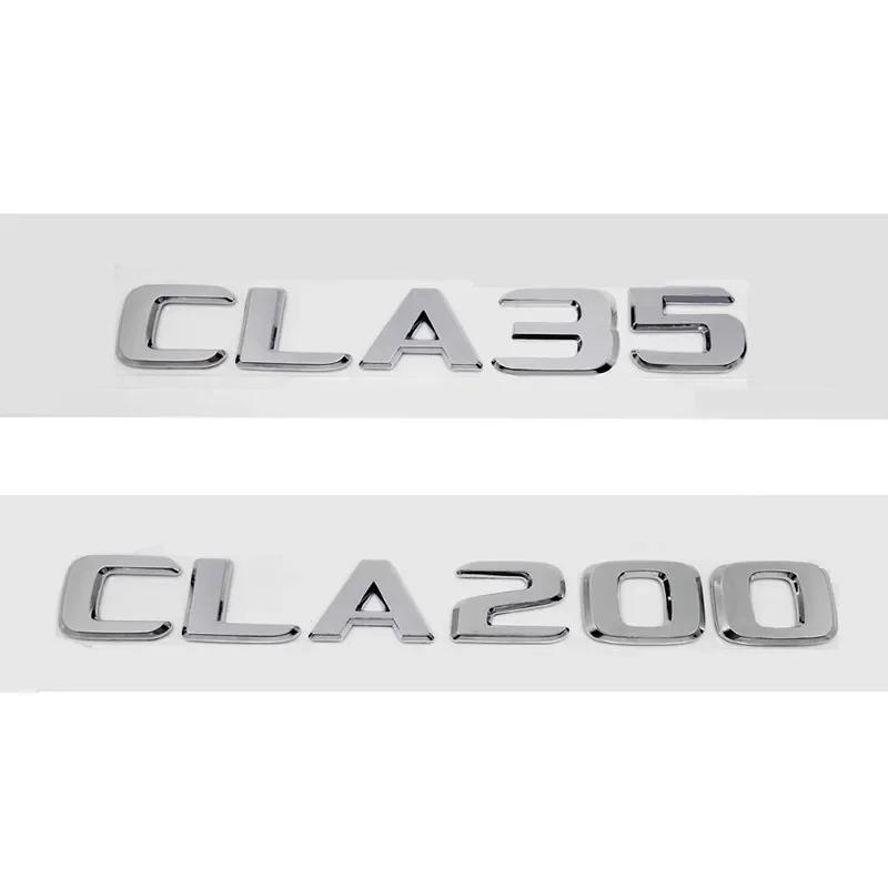 3D ABS 2017-2020 New For Mercedes-Benz CLA Class CLA35 CLA45 CLA63 CLA180 CLA200 CLA220 CLA250 Trunk Rear Letter Badge Emblem QU8