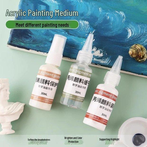 

Скидка для новичков: Сделай сам Акриловый медиум для смешивания и защитный агент