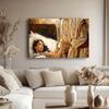 Jesus is the healer's decorative painting Wall Art Wall Decor Picture Canvas Print Christian Poster Painting  Home Living Room Bedroom Decoration