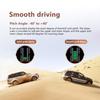 AD X90 GPS Head Up Display Speedometer Overspeed Alarm Slope Meter Inclinometer Car Compass HUD Pitch Angle Protractor Clock