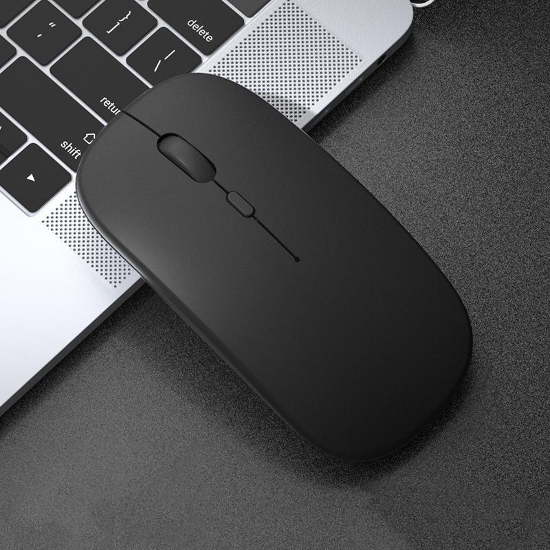 Portable Wireless Mouse Bluetooth-Compatible 2.4Ghz Dual Modes Computer Wireless Mice Mute For Pc Xiaomi Pad Laptop Macbook